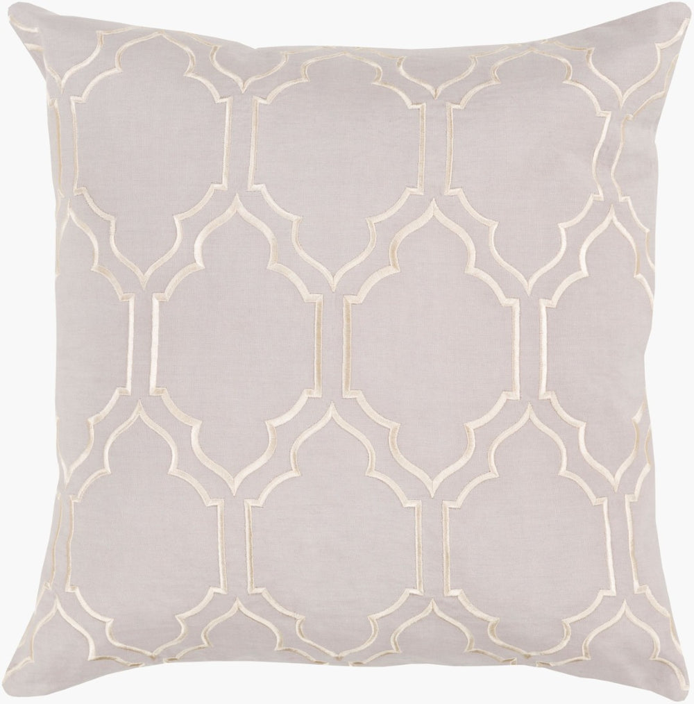 Surya Skyline Woven Linen Square Throw Pillow Artisan Textured Accent for Sofa or Bed BA043-2020D