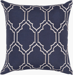 Surya Skyline Woven Linen Accent Pillow Handcrafted Heritage Pattern for Sofa or Bed BA047-2020P