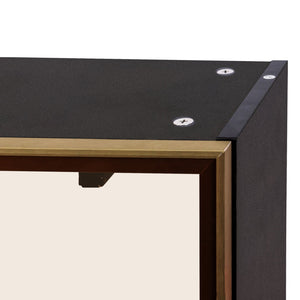English Elm Large-capacity Wall Cabinet Matte Black Up-flip Door Spice Storage for Modern Kitchens W331P379953