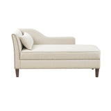 Madison Park Trinity Transitional Accent Chaise MP102-0854 Ivory