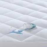 Sleep Philosophy Serenity Casual Deep Pocket Waterproof Mattress Pad BASI16-0175 White