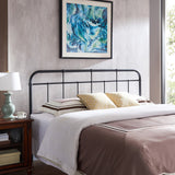 Christopher Knight Home® - Noble House - Crombie Industrial Iron King Headboard