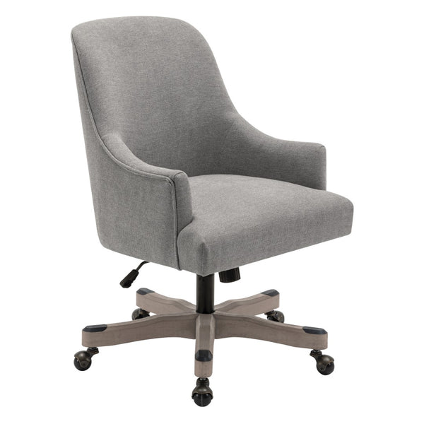 OSP Home Furnishings Bradwell Office Chair Fog