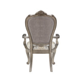 English Elm Beige and Antique Platinum Tufted Side Chair (Set Of 2)