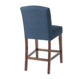 Madison Park Marian Modern/Contemporary Tufted Counter Stool MP104-0055 Navy