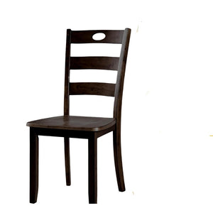 English Elm Transitional Counter Height 3pc Dining Set with USB Charging, Storage Shelves & Padded Seats Espresso 42 L x 41 W x 13 H B2741P381487