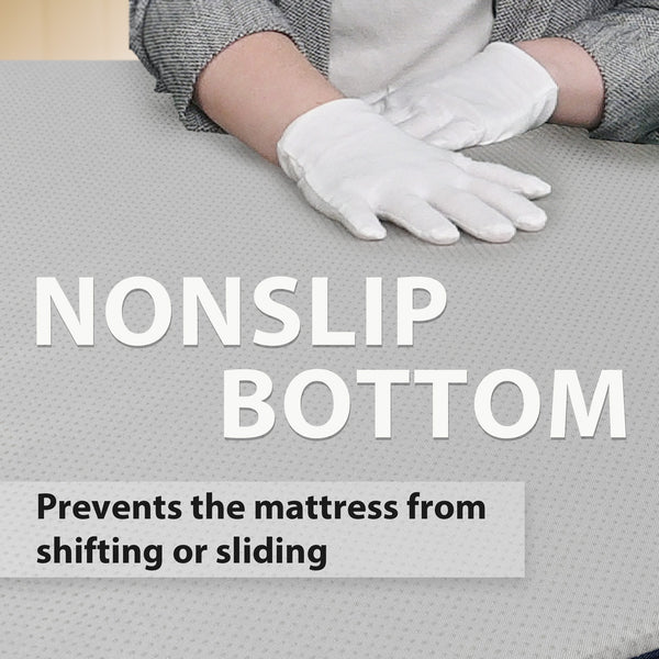 English Elm Memory Foam Infused Futon Mattress Full – Versatile, Washable Mattress For Guest Rooms & Dorms B181P351985