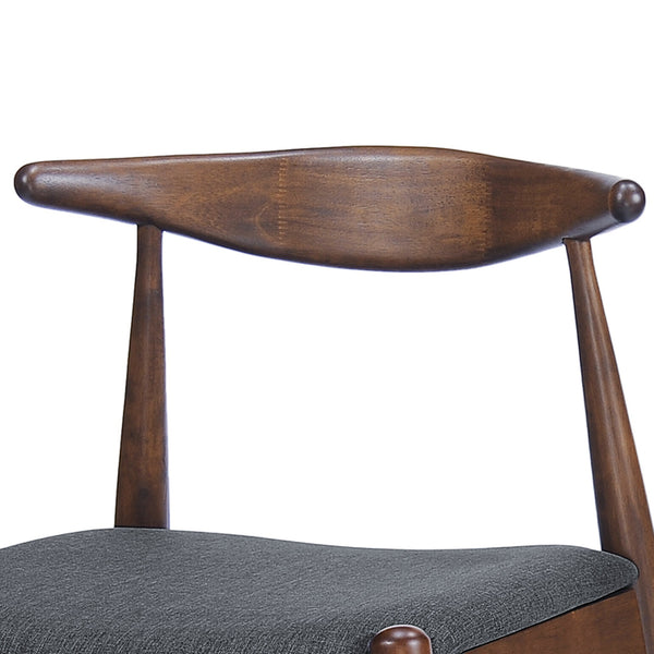 English Elm Christopher Knight Home® - Set Of 2 Vintage-Inspired Rubberwood Dining Chairs With Ergonomic Backrest & Plush Cushions N759P307032F