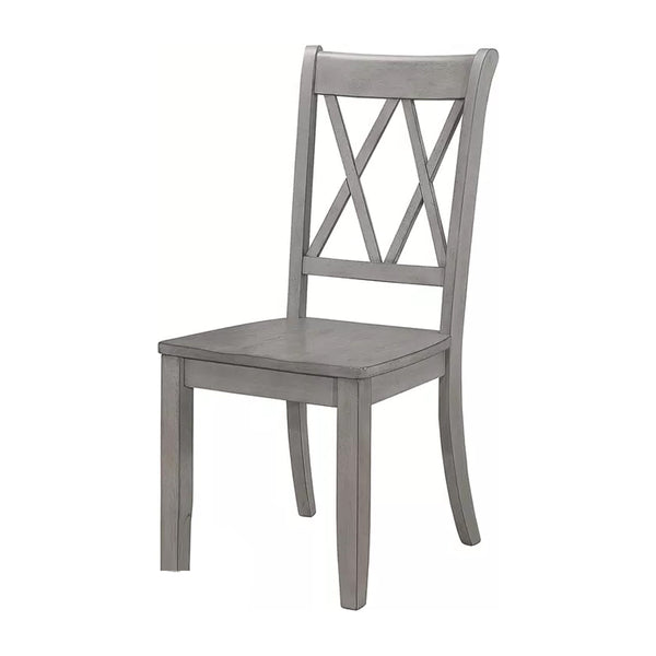 English Elm Andy Channel Tufted Velvet Dining Chairs Set of 2 with Sleek Black Wood Legs B056P417024