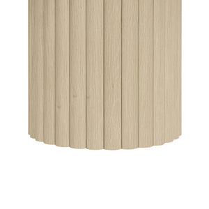 English Elm Coffee Table Set Of 2 - Modern Round Accent Tables For Stylish Living Room & Small Apartments W688P248113