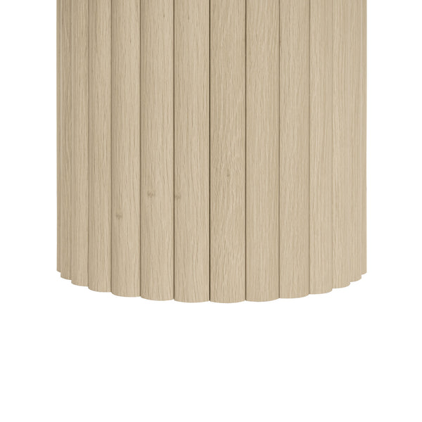 English Elm Coffee Table Set Of 2 - Modern Round Accent Tables For Stylish Living Room & Small Apartments W688P248113