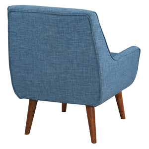 OSP Home Furnishings Blue Rhodes Chair Blue