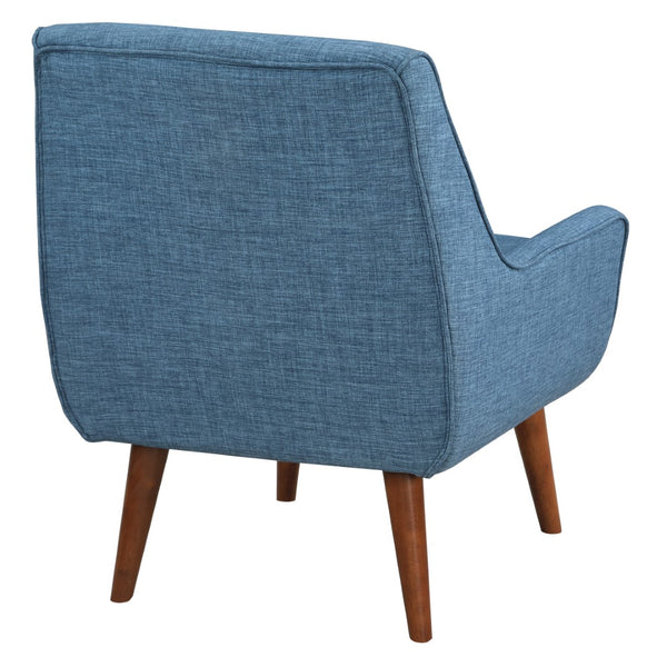 OSP Home Furnishings Blue Rhodes Chair Blue