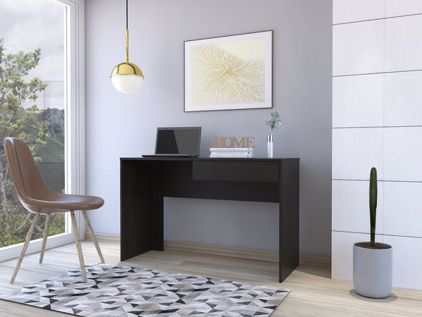English Elm Acre Modern Writing Computer Desk With Drawer - Sleek Design, Spacious Surface & Easy Assembly B07091886