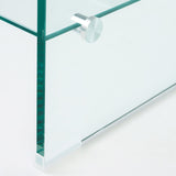 Christopher Knight Home® - Noble House - - Coffee Table 12Mm Tempered Bent Glass ,6Mm Shelf Glass