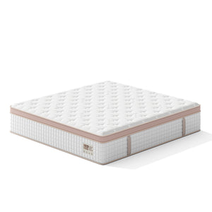 English Elm 12 Inch King Hybrid Mattress Gel Foam Pocket Springs Firm Support Cool Sleep B2716P415699