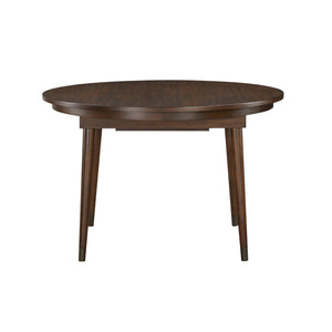 English Elm Cherry Finish Maple Veneer Extendable Dining Table Seats 6 Transitional Style B011P217887