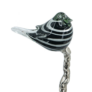 English Elm Aluminum Candle Holder With Elegant Marble Base, Nature-Inspired Design For Modern Home Décor W2078P172360