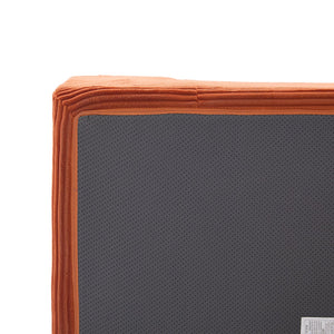 English Elm UNITED Cloud Couch Modular Sectional Sofa with Corduroy Cover, Ergonomic 2-Seater, No Assembly Needed Orange W1568P371118