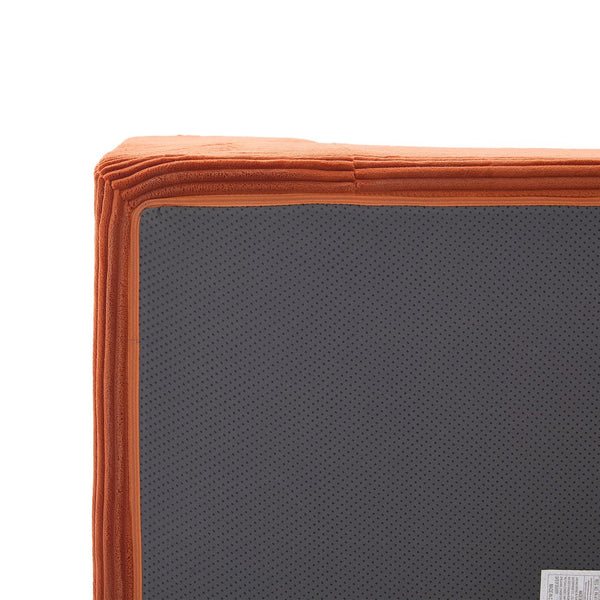 English Elm UNITED Cloud Couch Modular Sectional Sofa with Corduroy Cover, Ergonomic 2-Seater, No Assembly Needed Orange W1568P371118