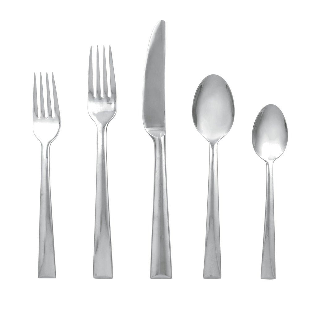 Lenox Continental Dining 20-Piece Flatware Set Metallic, STAINLESS METAL 828372
