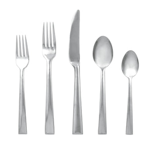 Lenox Continental Dining 20-Piece Flatware Set Metallic, STAINLESS METAL 828372