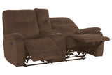 Parker House Parker Living Cooper - Shadow Brown Reclining Console Loveseat Shadow Brown 100% Polyester (S) MCOO#822C-SBR