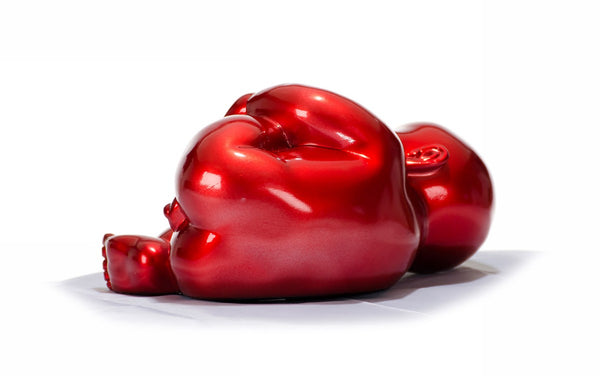 Vig Furniture Xd0054 Modern Red Baby Playing Sculpture - Exquisite Craftsmanship For Your Decorative Collection! Red  Vgth-xd0054-red