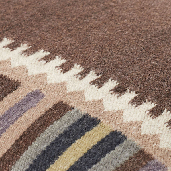 Surya Blanche Cozy Lodge Rustic 18" Accent Pillow - Wool & Cotton Blend For Stylish Comfort & Easy Care Dark Brown Wool,Cotton,Cotton Bac001-2222