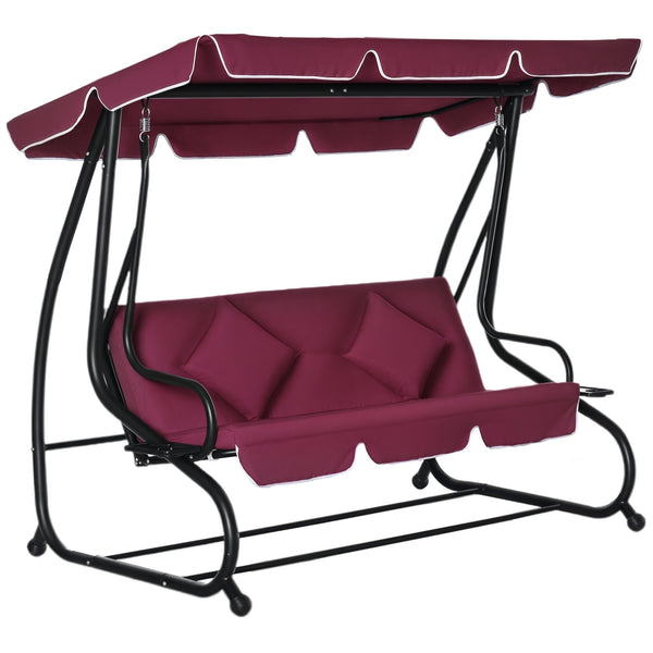 English Elm 3 Piece Outdoor Pe Rattan Chaise Lounge Set with Adjustable Recline and Side Table T3971S00042