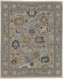 Feizy Rugs Corbitt Wool Hand Knotted Classic Rug Blue/Brown/Gray 11'-6" x 15'