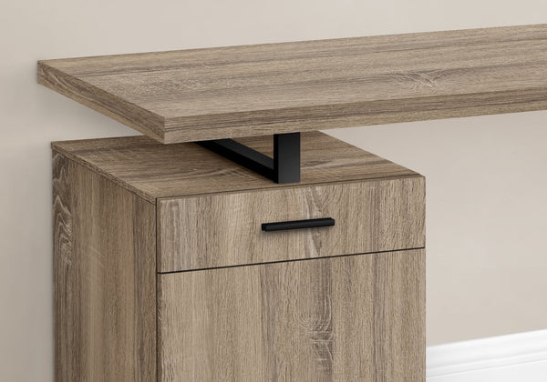 English Elm Computer Desk - Contemporary Home Office Solution With Flexible Storage & Modern Design, 48" L B2710P219938