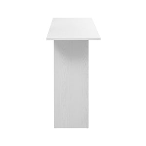 English Elm U_Style Modern Curved Ash Veneer Console Table With Storage Shelf For Entryway, Foyer, Or Hallway N711P241287K-GIGA