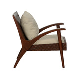 Drew Leather Chair Brown 385906 Chelsea House