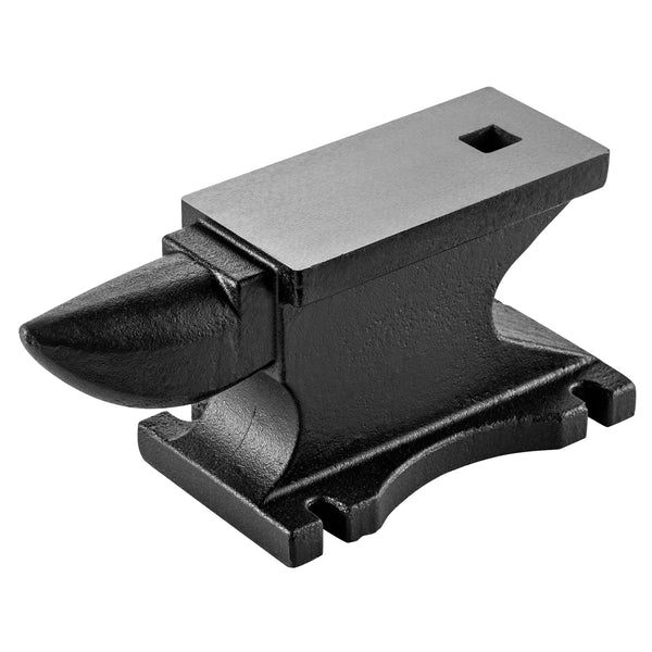English Elm Cast Iron Single Horn Anvil 100 Lb Hardened Blacksmith Tool for Forging Metalwork W3213P453355