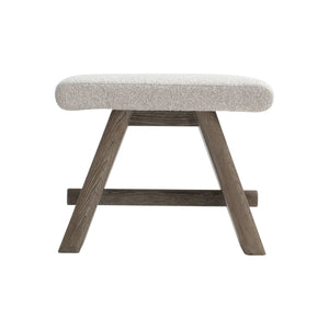 Bernhardt Bernhardt Casa Paros Bench With Playa Solid Wood A‑Frame Base And Plush B638 Upholstery — Rustic Modern Appeal 317506
