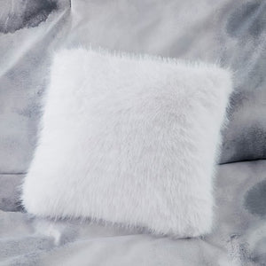 English Elm Full/Queen Watercolor Tie Dye Comforter Set with Piped Microfiber, Antimicrobial Throw Pillow Included B035P203247