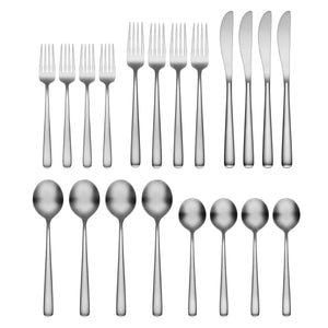 Lenox Cambridge Lorenn Satin 20-Piece Flatware Set NO COLOR METAL 305720CNB12DS
