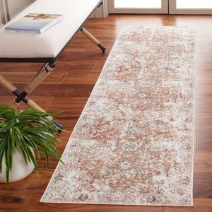 Safavieh Baltimore 852 Power Loomed Transitional Rug Ivory / Rust 9' x 12'
