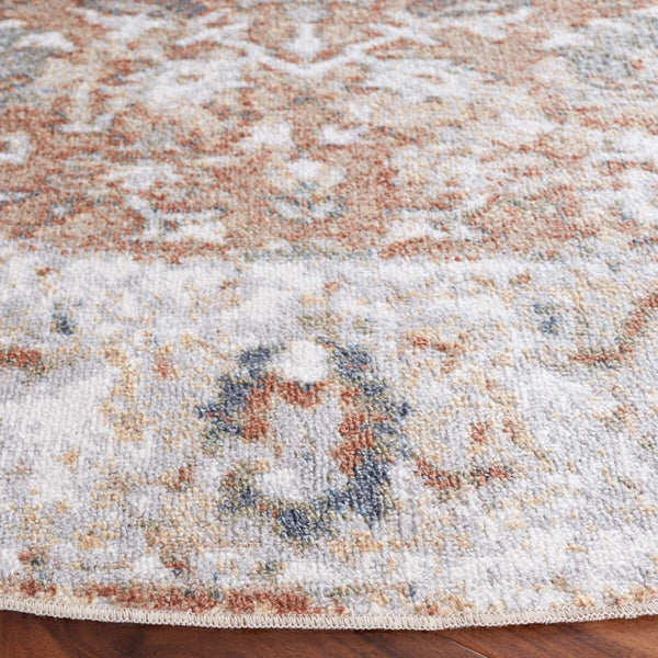 Safavieh Baltimore 852 Power Loomed Transitional Rug Ivory / Rust 9' x 12'