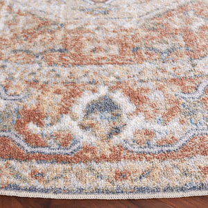 Safavieh Baltimore 854 Power Loomed Transitional Rug Beige / Rust 9' x 12'