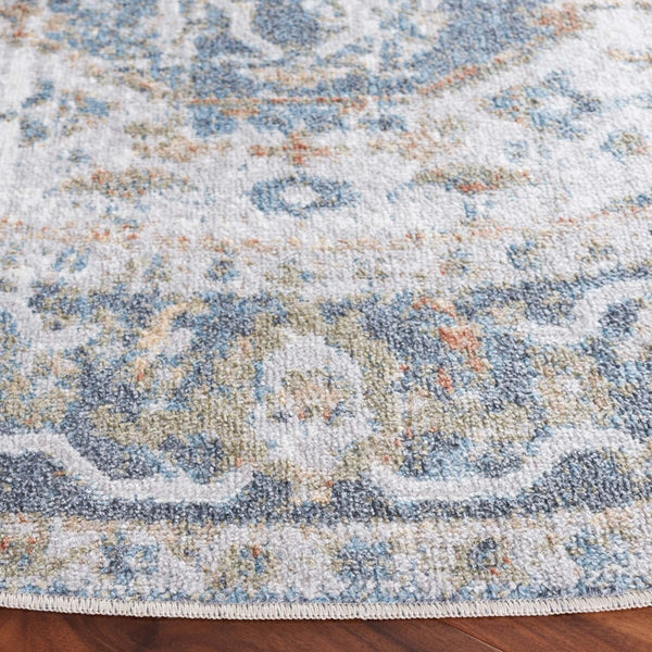 Safavieh Baltimore 854 Power Loomed Transitional Rug Light Grey / Blue 9' x 12'