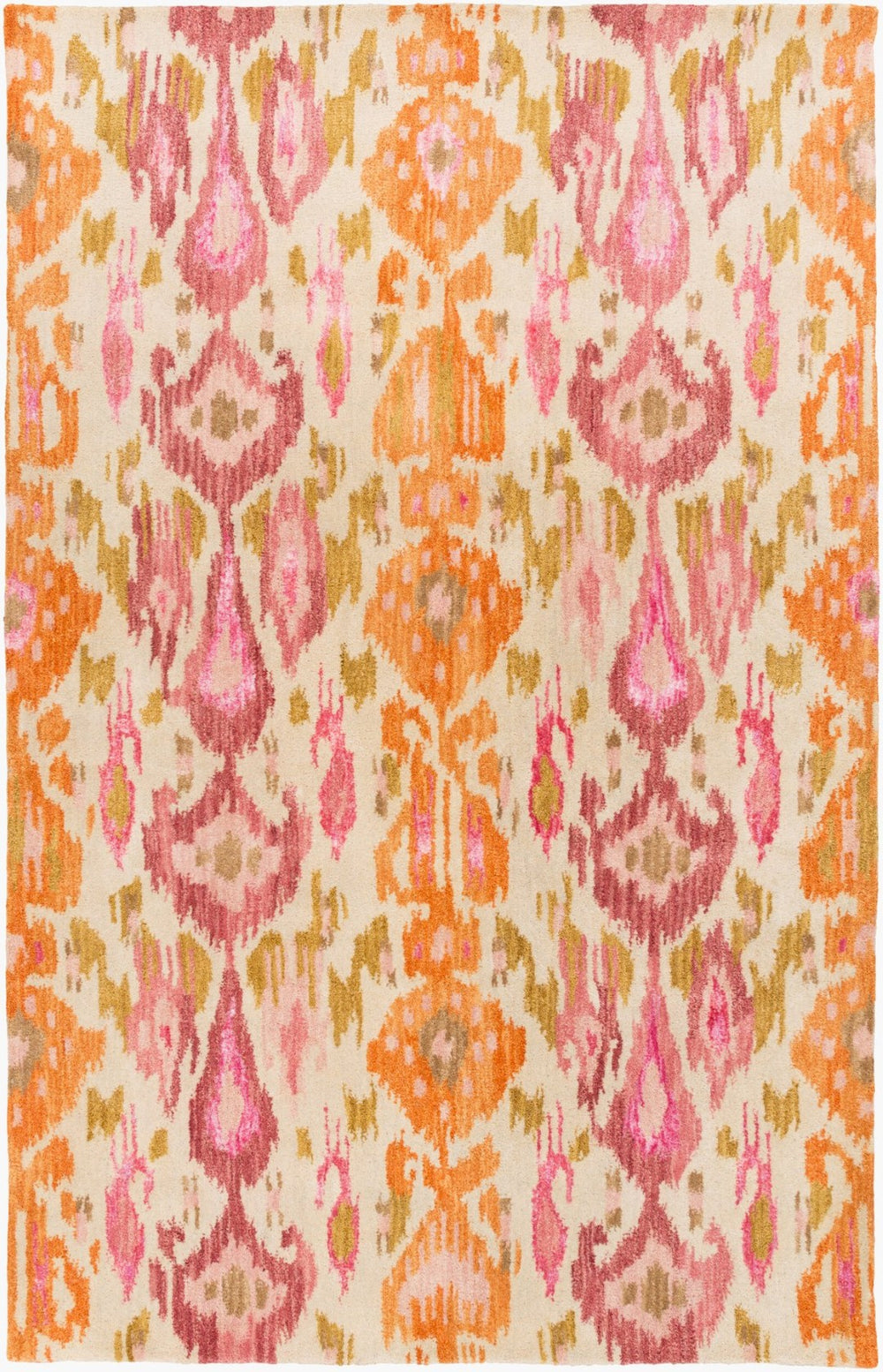 Surya Banshee Hand Tufted Wool Viscose Area Rug with Global Pattern for Bohemian Rooms BAN3353-3353