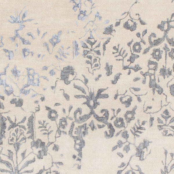 Surya Banshee Ban-3306 2' X 3' Hand Tufted Rug - Luxurious Viscose And Wool Blend For Modern Elegance Wheat Wool,Viscose Ban3398-811