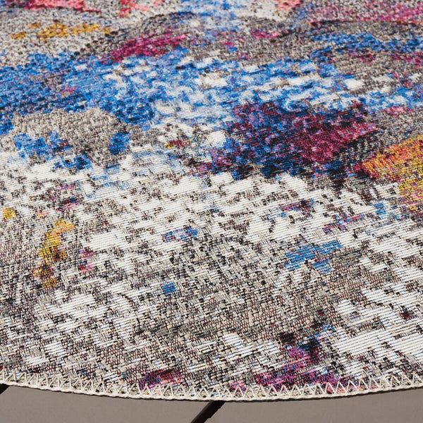 Safavieh Barbados 547 Power Loomed Indoor / Outdoor Rug Grey Purple / Blue Gold BAR547F-9