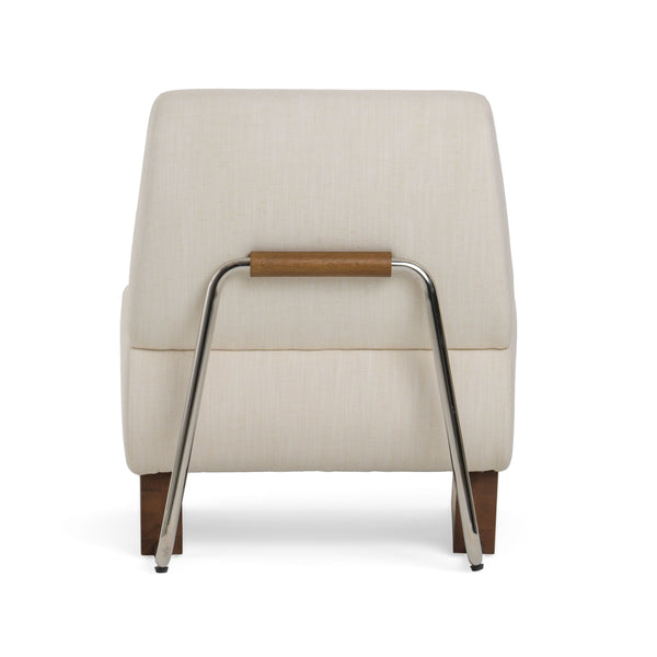 VIG Furniture Modrest Barbara Modern Off White Accent Chair VGEU-7368LC