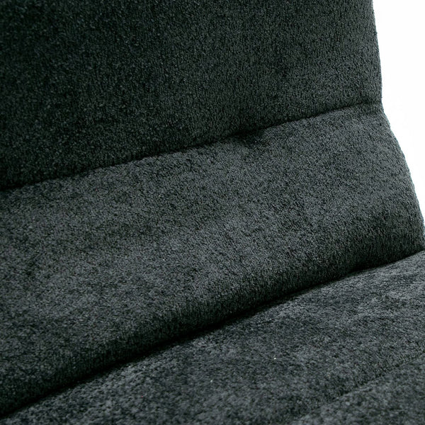 VIG Furniture Divani Casa Basil - Modern Dark Grey Fabric Large Electric Recliner Chair VGSX-22056-RCLNR-LRG-EMBONY