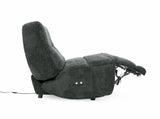 VIG Furniture Divani Casa Basil - Modern Dark Grey Fabric Large Electric Recliner Chair VGSX-22056-RCLNR-LRG-EMBONY