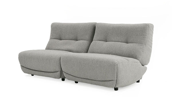 VIG Furniture Divani Casa Basil - Modern Grey Fabric Large Electric Recliner Chair VGSX-22056-RCLNR-LRG-SLATE