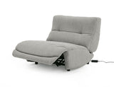 VIG Furniture Divani Casa Basil - Modern Grey Fabric Large Electric Recliner Chair VGSX-22056-RCLNR-LRG-SLATE